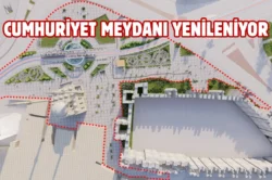 Kayseri Cumhuriyet Meydanı’nda dönüşüm başlıyor