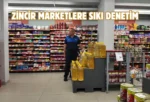 Kayseri’de zincir marketler denetleniyor
