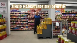 Kayseri’de zincir marketler denetleniyor