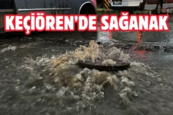 Ankara’da sağanak hayatı olumsuz etkiledi