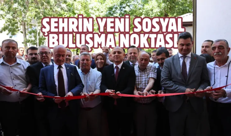 Kırıkkale Belediyesi Sosyal Tesisi hizmete açıldı