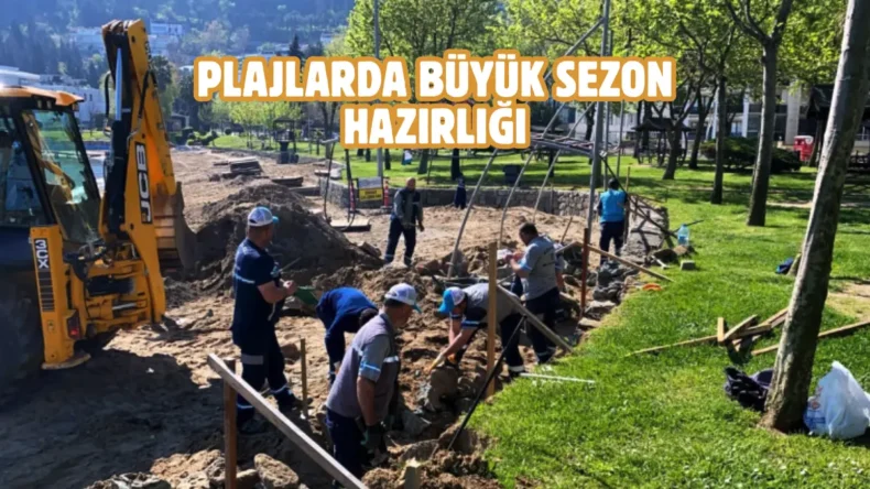 Kocaeli’de plajlar yaz sezonuna hazırlanıyor