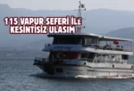 Kocaeli’de deniz ulaşımında yaz seferleri başlıyor