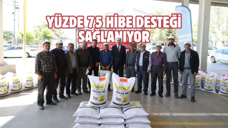 Konya Büyükşehir’den tarımsal üretime destek
