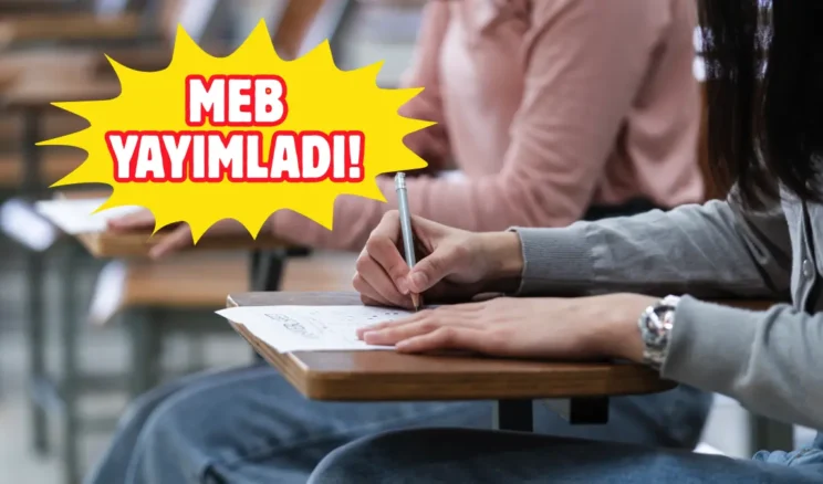 LGS soru kitapçıkları ve cevap anahtarı yayımlandı