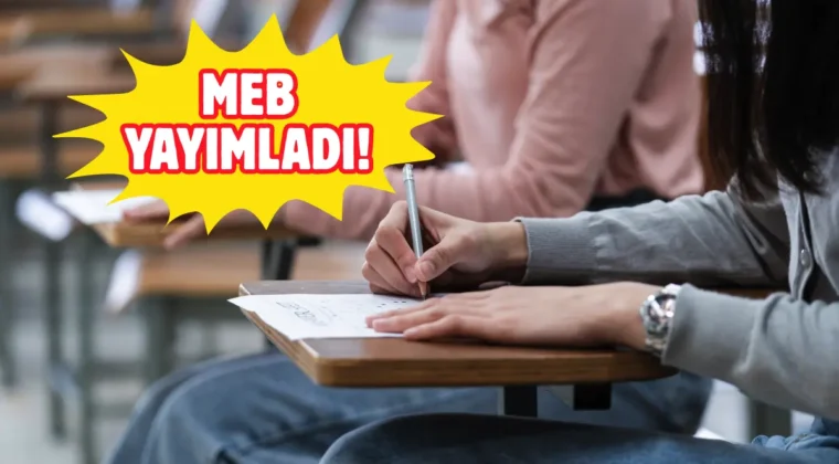 LGS soru kitapçıkları ve cevap anahtarı yayımlandı