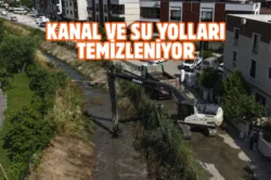 Manisa’da kanal temizleme çalışmaları başladı