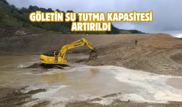 Manisa’da göletler sezona yetiştirildi