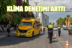 Mersin’de otobüs ve dolmuşlara klima denetimi