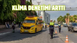 Mersin’de otobüs ve dolmuşlara klima denetimi