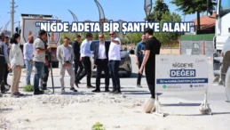Niğde’de kapsamlı altyapı çalışmaları sürüyor