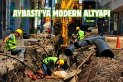 Ordu’da içme suyu ve kanalizasyon hattı yenileniyor