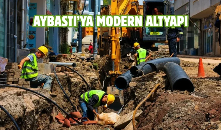 Ordu’da içme suyu ve kanalizasyon hattı yenileniyor