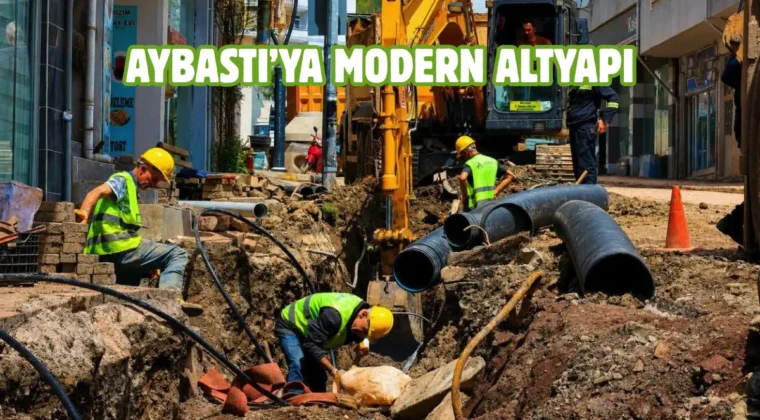 Ordu’da içme suyu ve kanalizasyon hattı yenileniyor