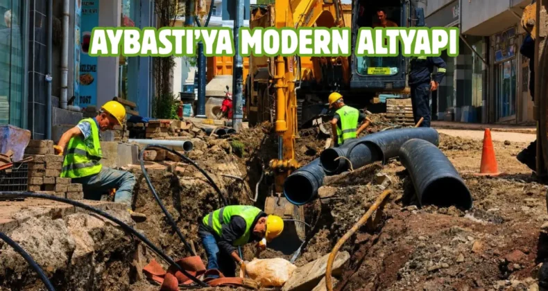 Ordu’da içme suyu ve kanalizasyon hattı yenileniyor