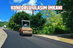 Ordu kırsalında yol çalışmaları hız kazandı