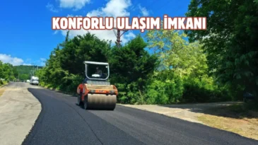 Ordu kırsalında yol çalışmaları hız kazandı
