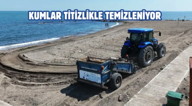 Ordu’da plaj ve kıyılar temizleniyor
