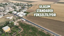 Şanlıurfa Eyyübiye’de sıcak asfalt çalışmaları sürüyor
