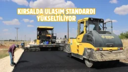 Şanlıurfa kırsalında yol seferberliği