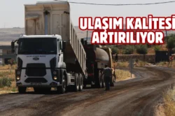 Şanlıurfa kırsalında yollar yenileniyor