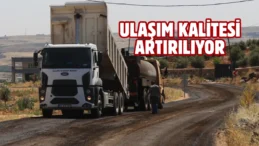 Şanlıurfa kırsalında yollar yenileniyor