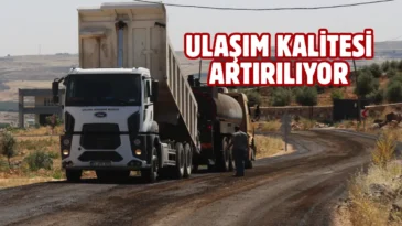 Şanlıurfa kırsalında yollar yenileniyor