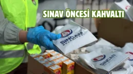 Sincan’da YKS’ye giren öğrencilere ve ailelere ikram