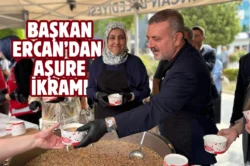 Sincan Belediye Başkanı Ercan’dan aşure ikramı