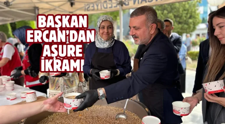 Sincan Belediye Başkanı Ercan’dan aşure ikramı