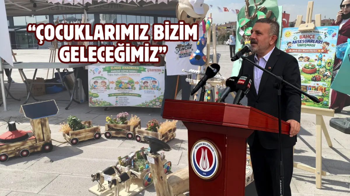 Sincan Belediyesi ve TÜBİTAK iş birliği ile hayata geçirilen Bilim