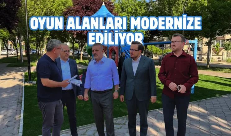 Sincan’da çocuk parkları yenileniyor