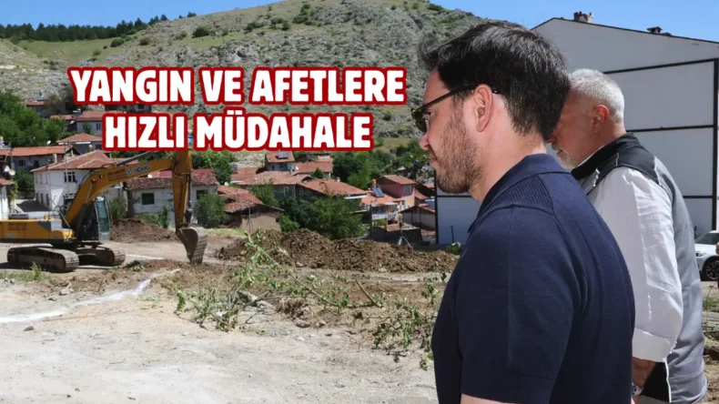 Tokat’a ikinci itfaiye istasyonu kazandırılıyor