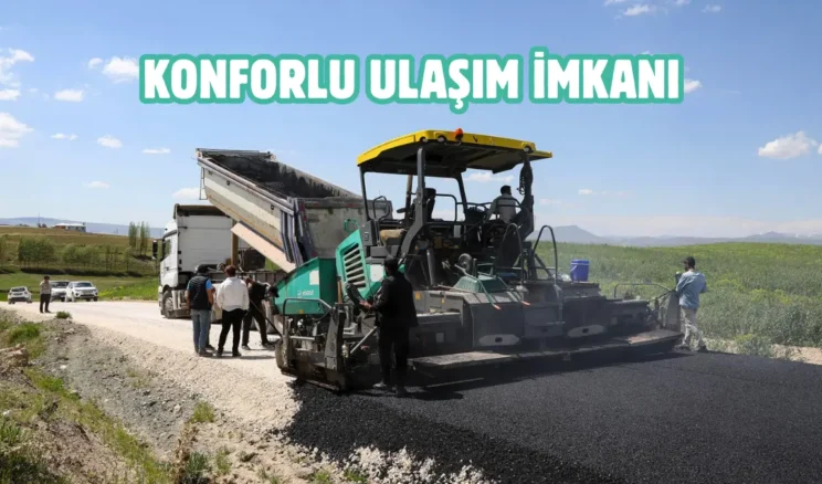 Van kırsalında asfalt çalışmaları başladı