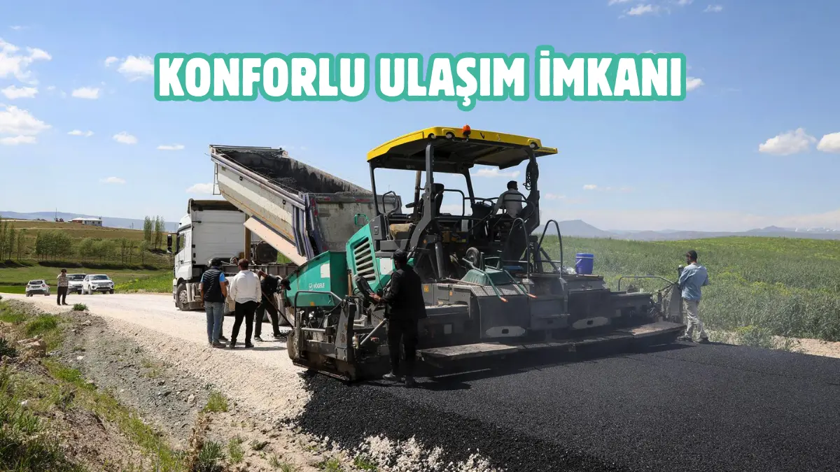 Van Büyükşehir Belediyesi, kırsal mahallelerde ulaşım ağını güçlendirmek amacıyla yol