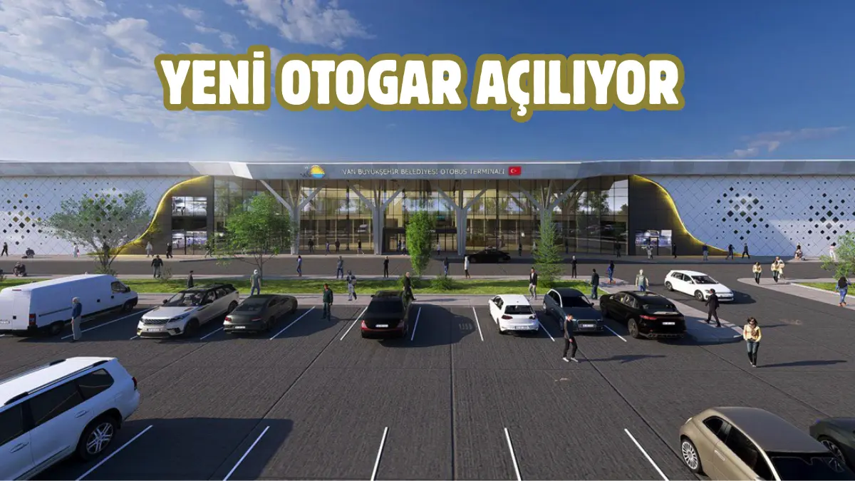Van- Erciş yolu üzerinde yapımı devam eden yeni otogarın açılış