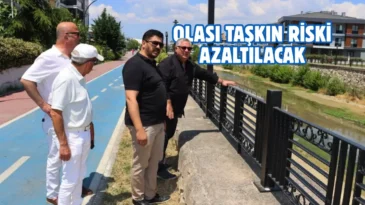 Yalova Safran Deresi’nde biriken atıklar temizleniyor