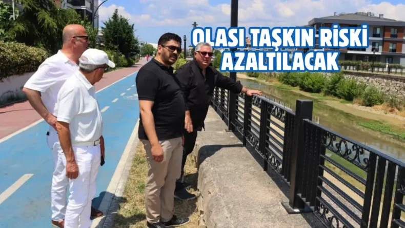 Yalova Safran Deresi’nde biriken atıklar temizleniyor