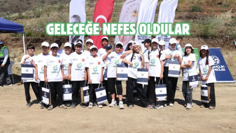 Hatay’da fidanlar toprakla buluştu