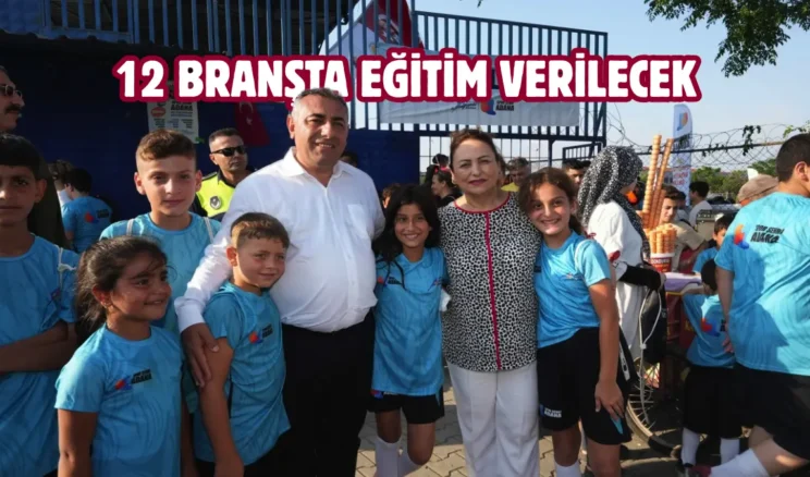 Adana’da Yaz Spor Okulları açıldı