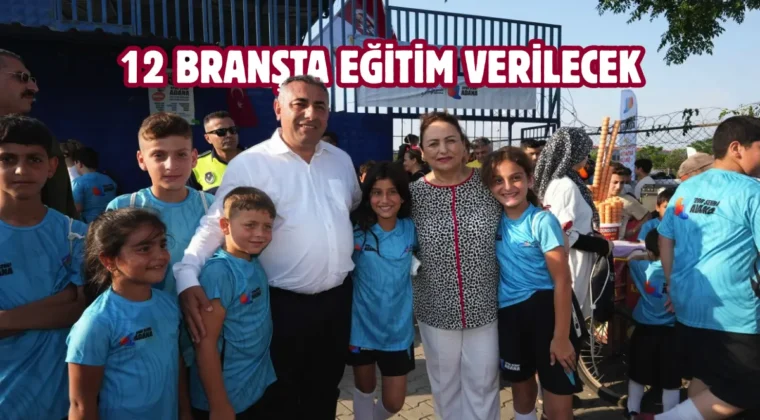 Adana’da Yaz Spor Okulları açıldı