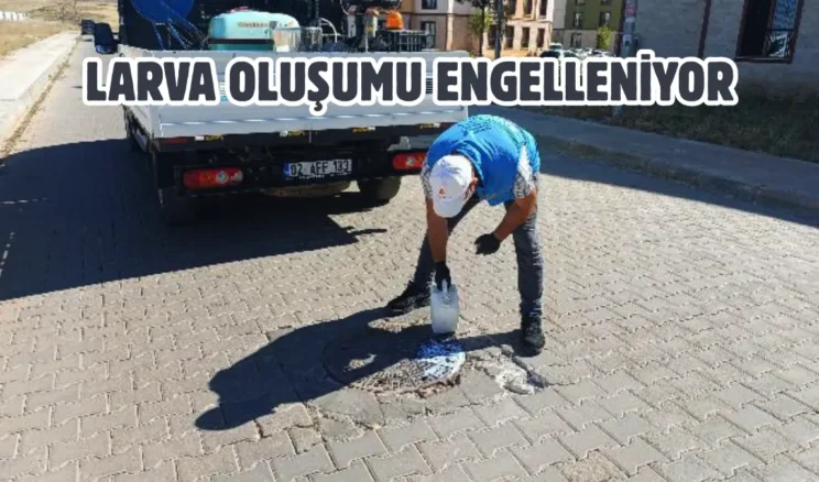 Adıyaman’da ilaçlama çalışmaları devam ediyor