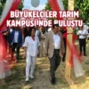 Büyükelçiler Ankara’da ilk dut hasadını gerçekleştirdi