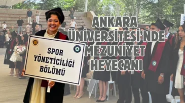 Spor Bilimleri Fakültesi 29. dönem öğrencileri mezun oldu