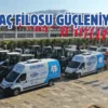 Aydın Büyükşehir 22 yeni aracı filosuna kattı