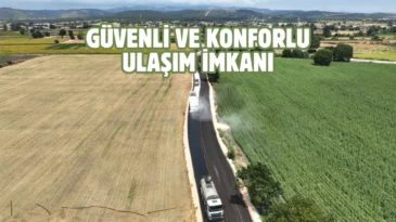 Bursa kırsalında yollar yenileniyor