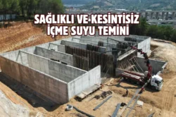 Bursa Osmangazi’de yeni su deposu inşa ediliyor