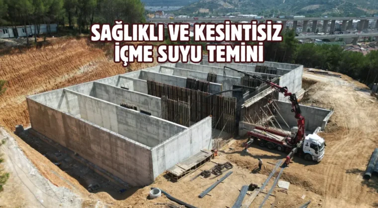 Bursa Osmangazi’de yeni su deposu inşa ediliyor