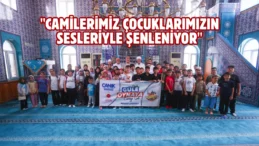 Canik’te camiler çocuklarla dolup taşıyor