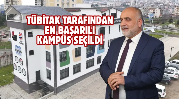 Türkiye’nin en iyi bilim merkezi Canik’te